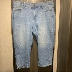 St. John’s Bay Capri Blue Jean Size 18W